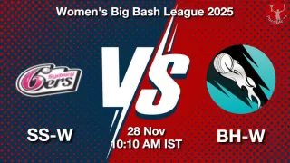 SS-W vs BH-W WBBL 2025, Pitch