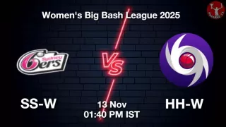 SS-W vs HH-W WBBL 2025, Pitch