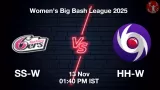 SS-W vs HH-W WBBL