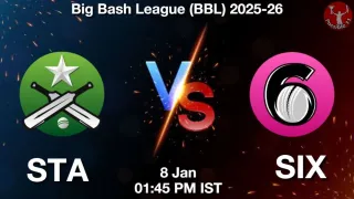 STA vs SIX BBL 2025-26, Pitch