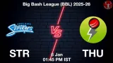STR vs THU BBL