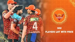 SunRisers Hyderabad Squad for IPL 2026: