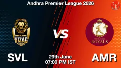SVL vs AMR APL 2026 Picture