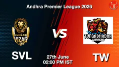 SVL vs TW APL 2026 Picture