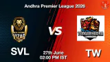SVL vs TW APL 2026 Match Preview, Head to Head, Playing XI & AI Prediction