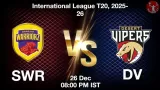 SWR vs DV, Pitch