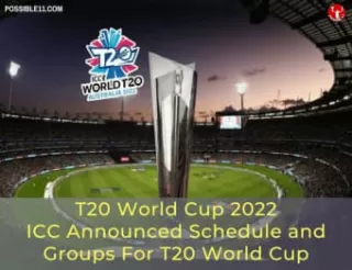 T20 World Cup 2022, ICC Announced