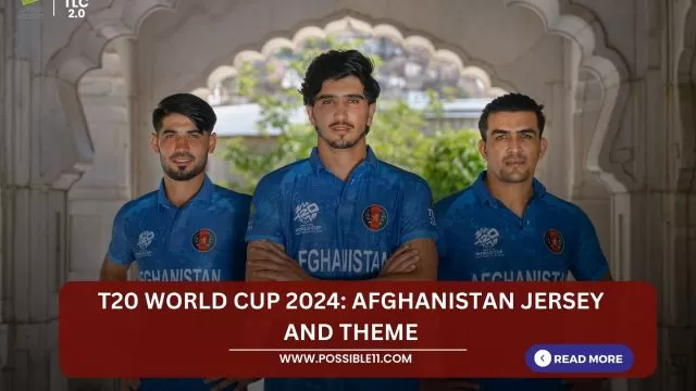 T20 World Cup 2024: Afghanistan jersey and