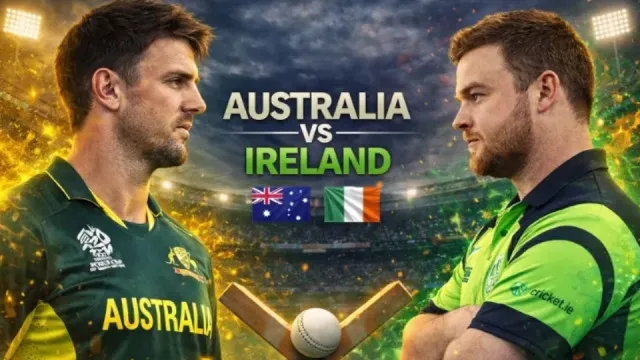 T20 World Cup 2026: AUS vs IRE