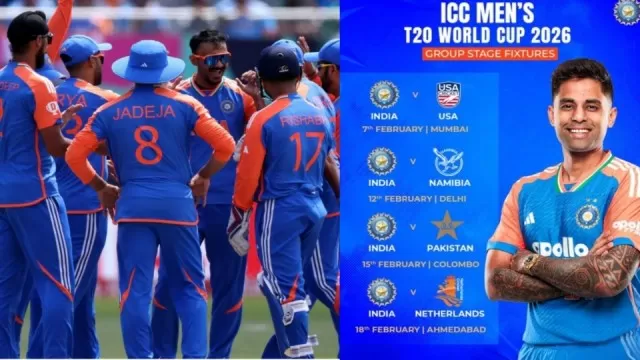 T20 World Cup 2026: India Full Schedule,