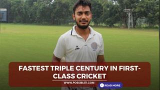 Tanmay Agarwal scored the fastest triple
