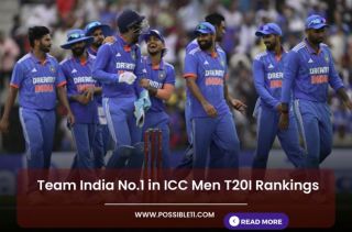 Team India No.1 in ICC Men