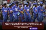 Team India No.1 in