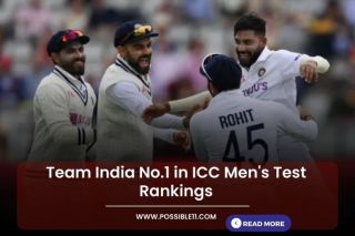 Team India No.1 in ICC Mens