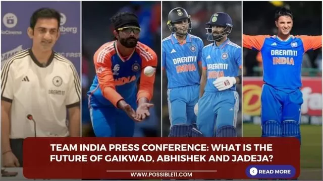 Team India Press Conference: What is the