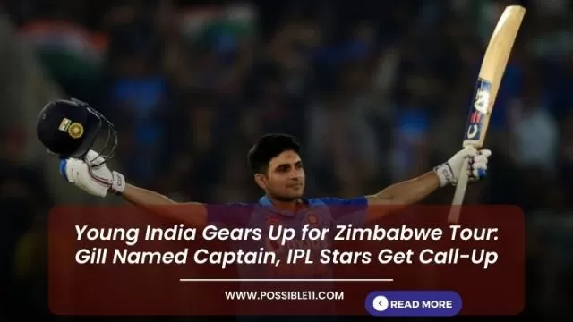 Team India T20 Squad For Zimbabwe Announced