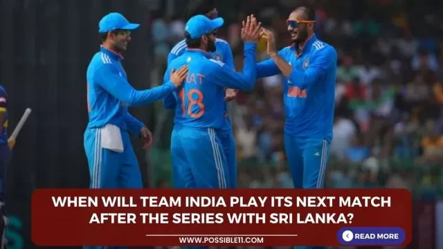 Team India upcoming Cricket match schedule 2024-2025