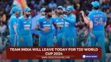 Team India will leave