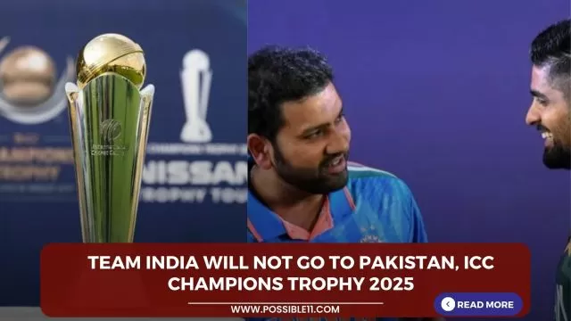 Team india will not go to pakistan,