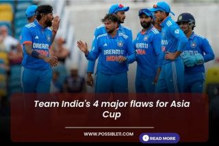 Team India 4 major flaws for