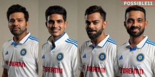 Team Indias New Jersey With Dream11
