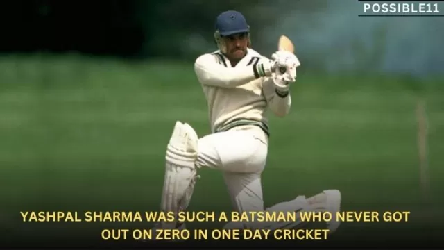 The batsman who never got out on