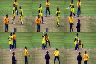 Thisara Perera smashes six sixes in