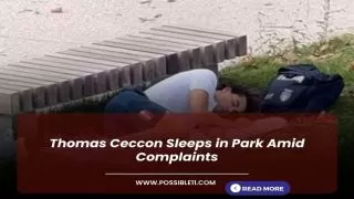 Gold Medallist Thomas Ceccon Sleeps in