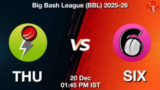 THU vs SIX BBL 2025-26, Pitch