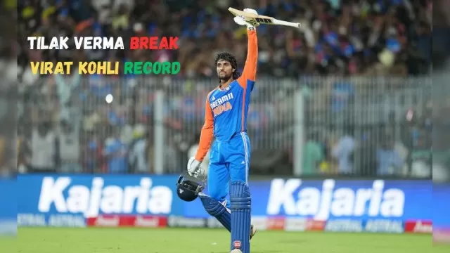 Tilak Varma Breaks Virat Kohli's Record in