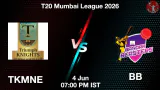 TKMNE vs BB 2026 Match Preview, Head to Head, Playing XI & AI Prediction Today