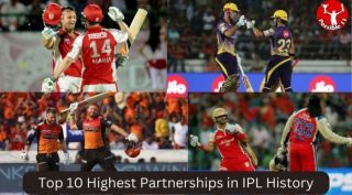 Top 10 Highest Partnerships in IPL
