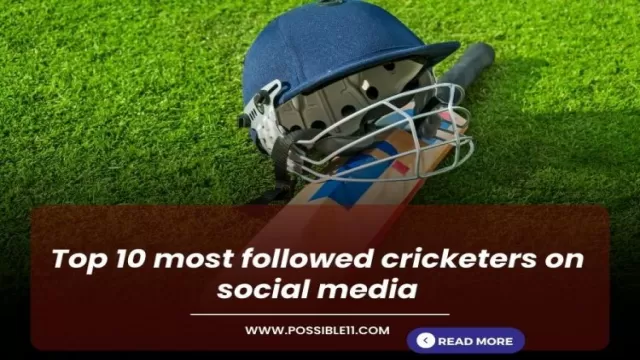 Top 10 most followed cricketers on social