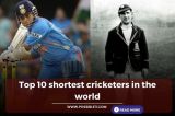 Top 10 shortest cricketers