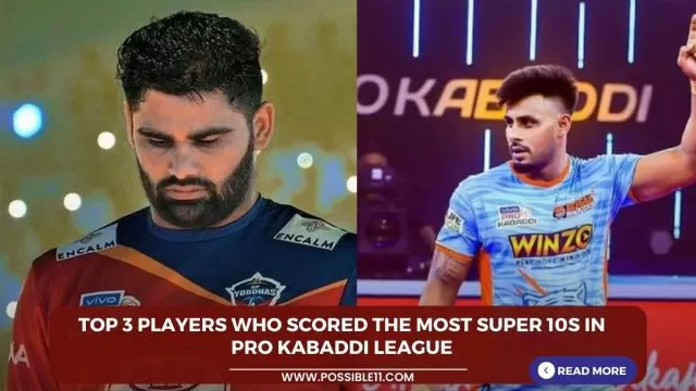 Top 3 players who scored the most