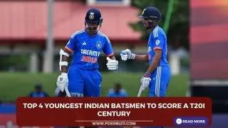 Top 4 youngest Indian batsmen to
