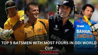 Top 5 Batsmen With Most Fours