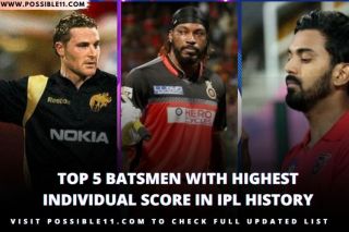 Top 5 Batters with Highest Individual