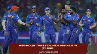 Top 5 Biggest Wins by Mumbai