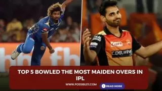 Top 5 Bowled The Most Maiden