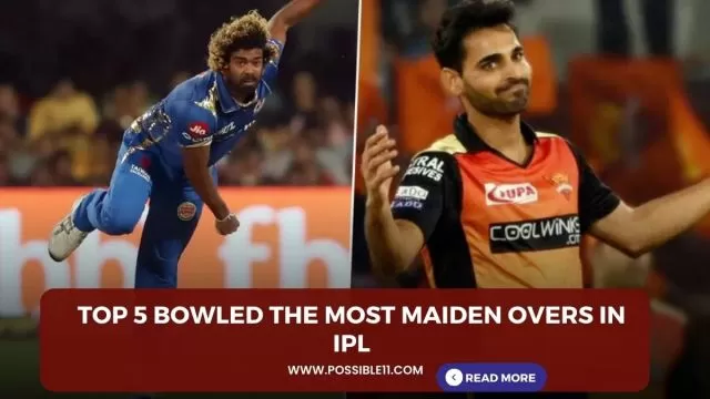 Top 5 Bowled The Most Maiden Overs