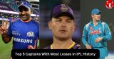 Top 5 Captains With