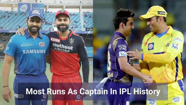Top 5 Captains with the Most Runs