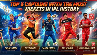Top 5 Captains with the Most