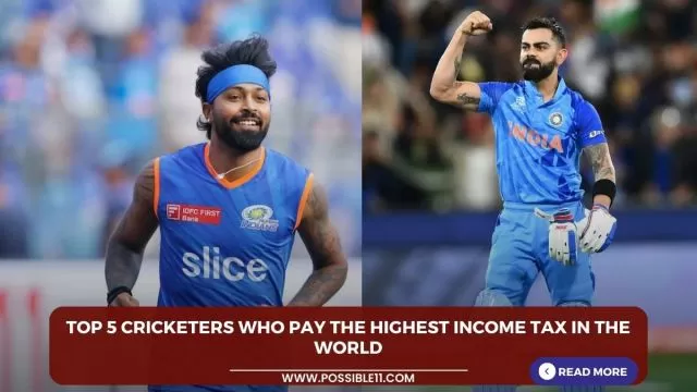 Top 5 cricketers who pay the highest