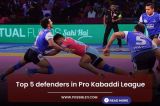 Top 5 defenders in