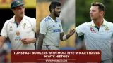 Top 5 fast bowlers