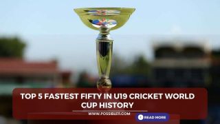 Top 5 Fastest fifty in U19
