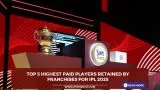 Top 5 highest paid