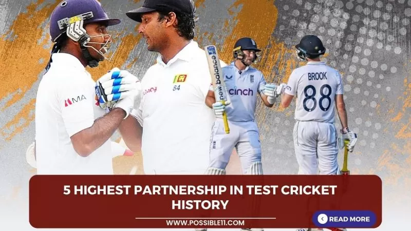 Top 5 highest partnership